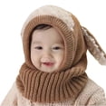 thumbnail image 1 of Scarf for Women Winter Scarf Baby Girls Boys Winter Hat Scarf Earflap Hood Scarves Caps, 1 of 4