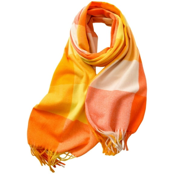 Womens Long Plaid Blanket Winter And Fall Warm Scarf Big Tartan Scarves Wrap Shawl