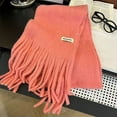 thumbnail image 1 of Scarf for Women Winter Womens Tassel Blanket Scarf (RD2 One Size), 1 of 3