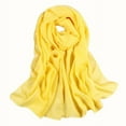 thumbnail image 1 of Scarf for Women Yellow Wrap Shawl Lady Scarves Soft YE Thin Beach Girls Women Long Chiffon Scarf Scarf Shawl Wraps for Women Formal, 1 of 2