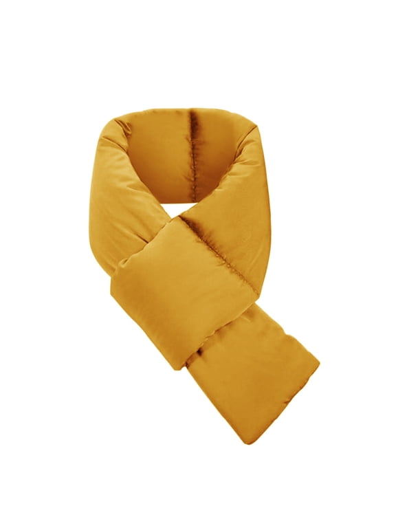 Scarf for women Solid Down Cotton Windproof Warm Outdoor Winter Neck Scarf
