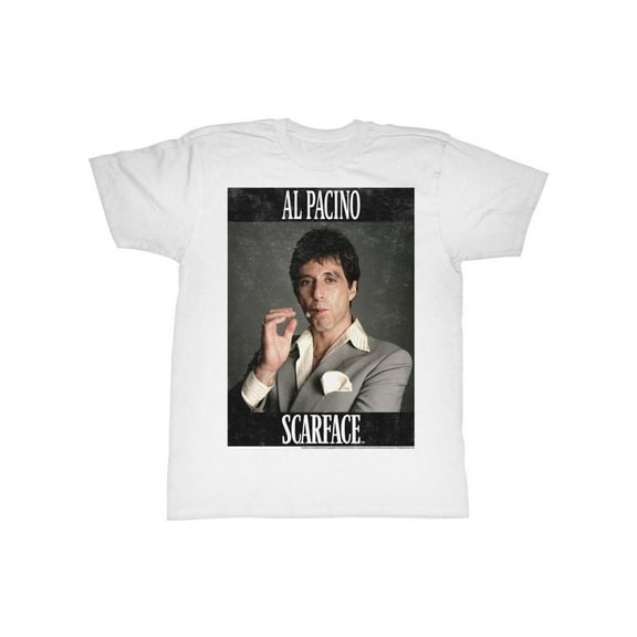 Scarface 1980's Gangster Crime Movie Al Pacino as Tony Montana Adult T-Shirt