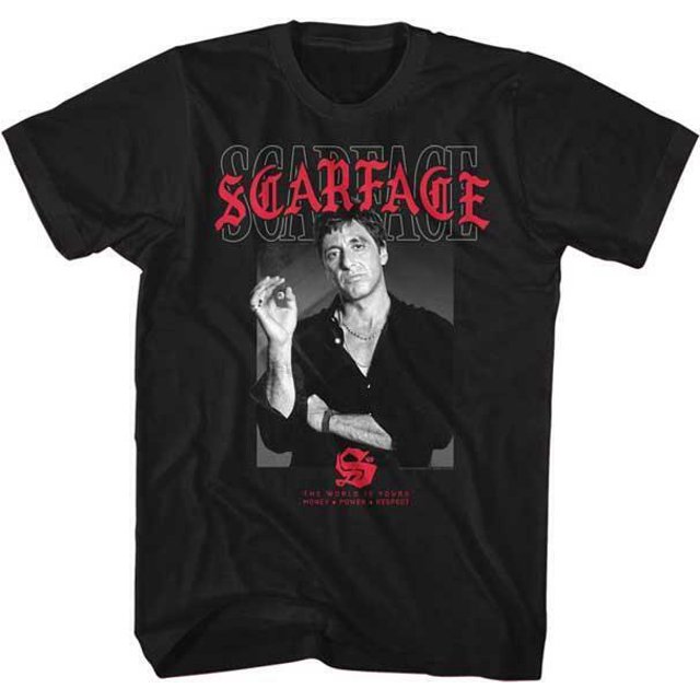 Scarface American DRUG MOBSTER Crime Drama Film MOVIE Al Pacino Adult T