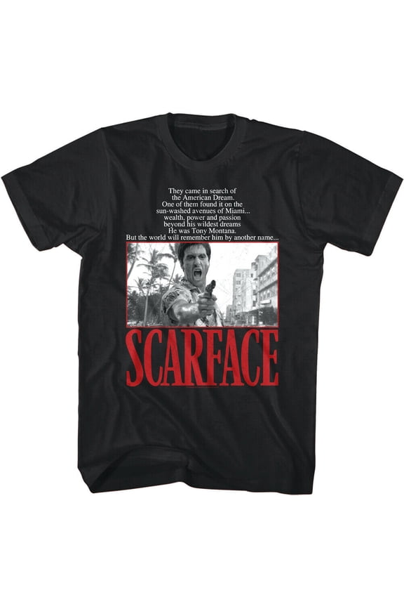 Scarface American Dream Quote Men's T Shirt
