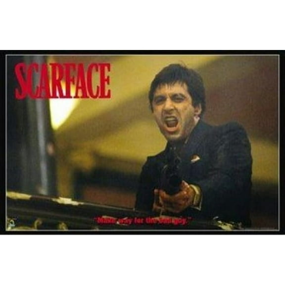 Scarface Bad Guy Poster (34 x 22)