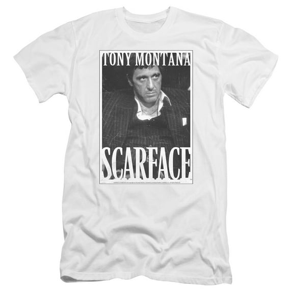 Scarface - Business Face - Premium Slim Fit Short Sleeve Shirt - X-Large