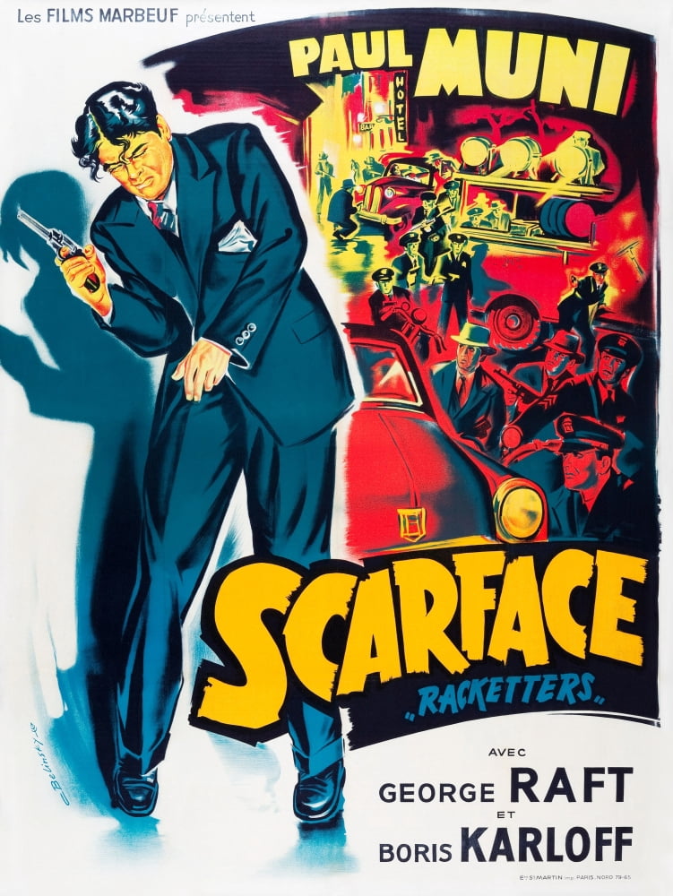 Scarface Canvas Art - (24 x 36)