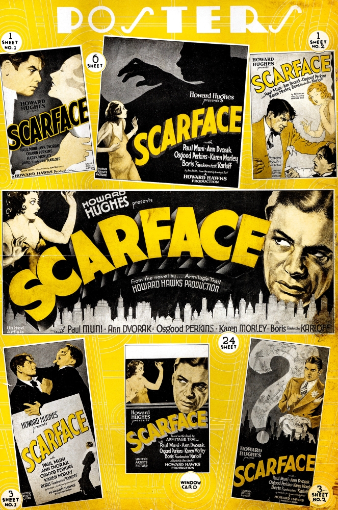 Scarface Canvas Art - (24 x 36)