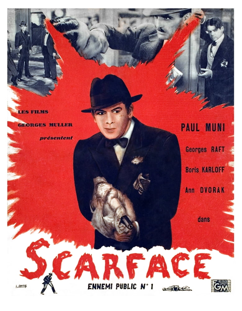 Scarface Canvas Art - (24 x 36)