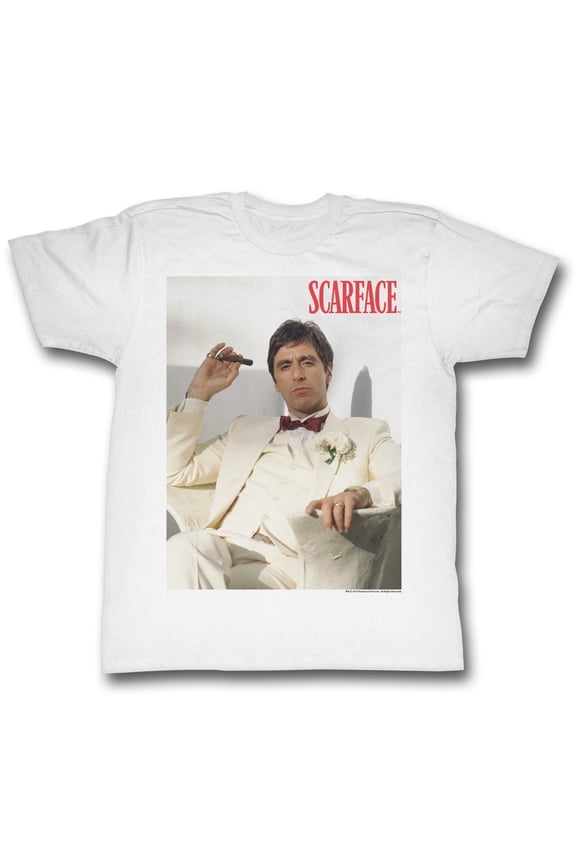 Scarface Chillin White T-Shirt