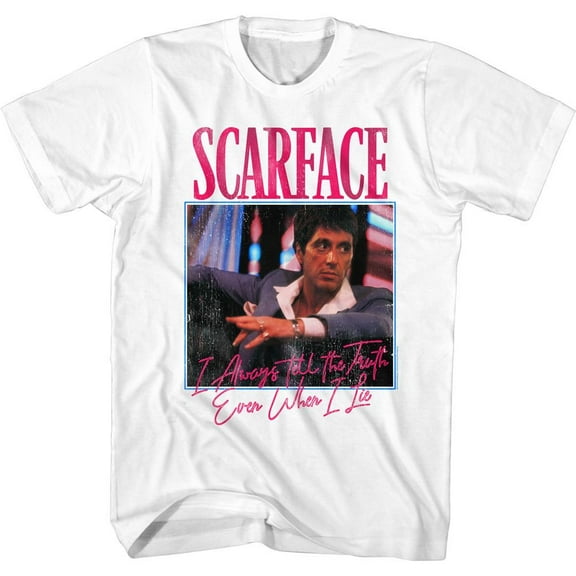Scarface Even When I Lie White T-Shirt