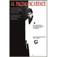 thumbnail image 1 of Scarface - Framed Movie Poster (Regular Style / Al Pacino Is Tony Montana) (Brushed Champagne Aluminum Frame), 1 of 6