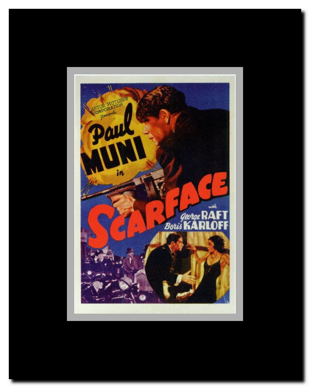 Scarface Framed Movie Poster