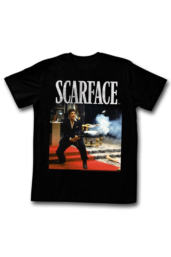 Scarface Hello Friend Black T-Shirt