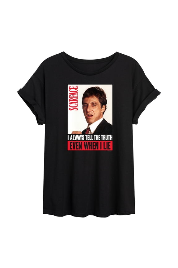 - I Always Tell The Truth - Women's Oversized Graphic T-Shirt