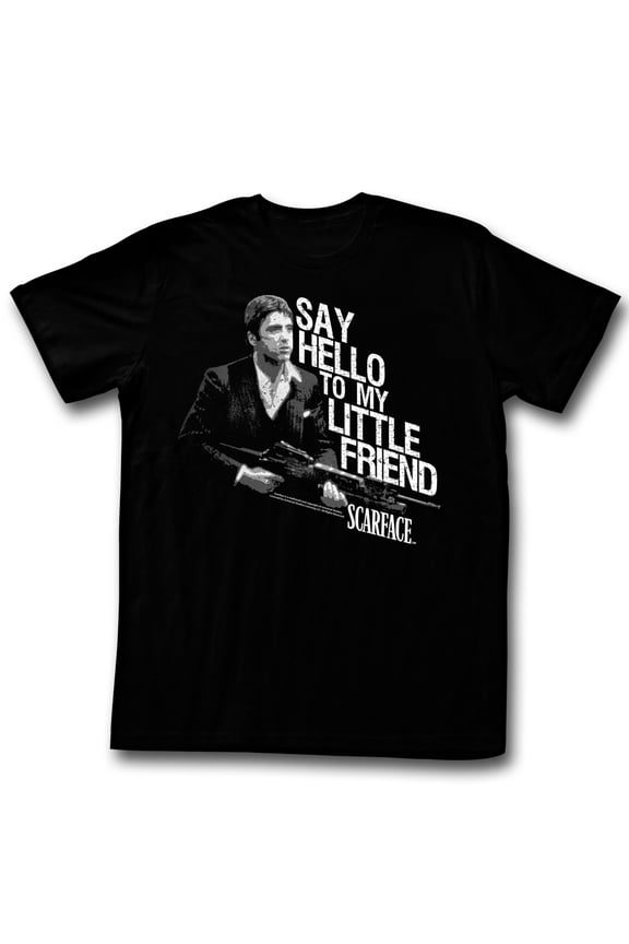 Scarface Little Buddy Black T-Shirt