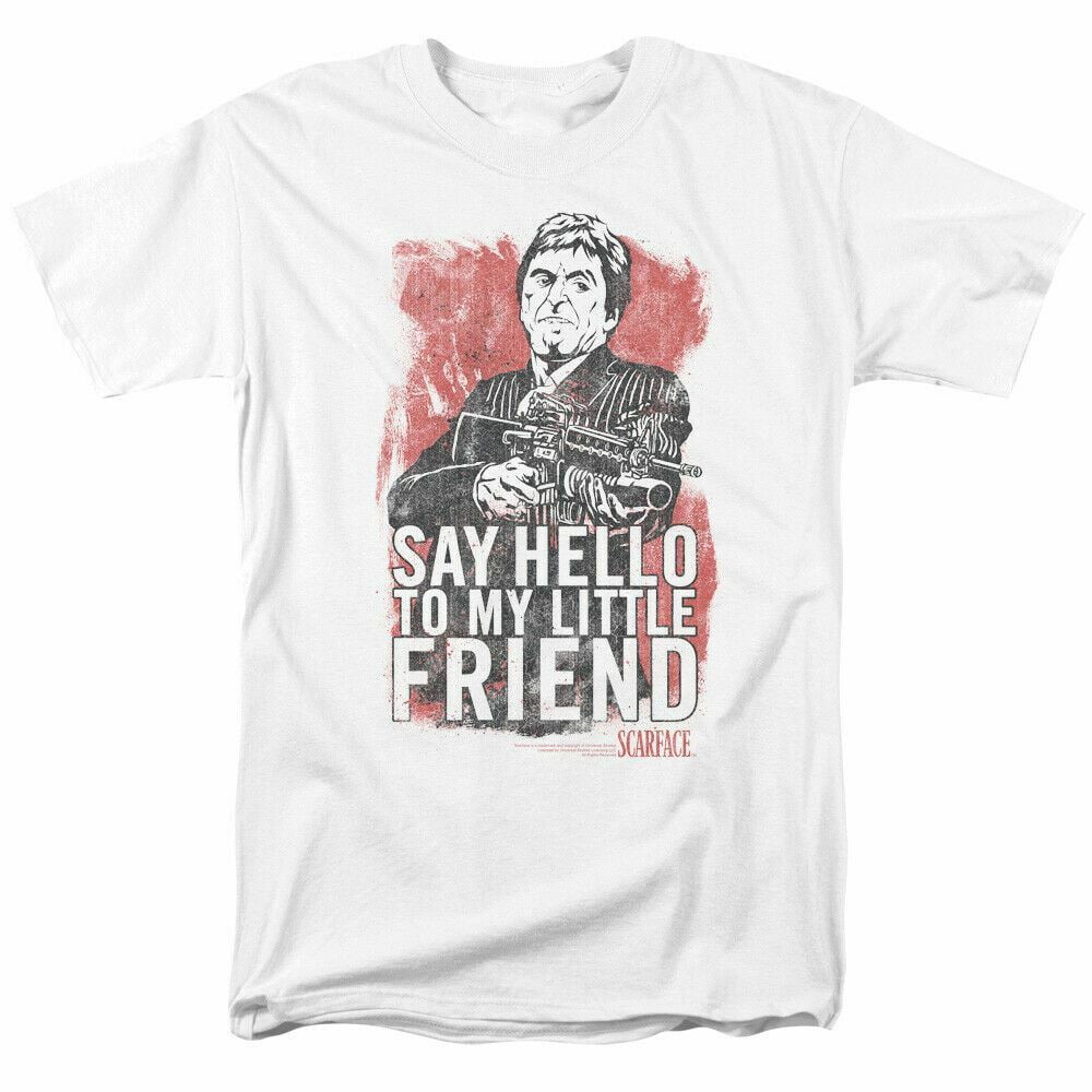 Scarface Little Friend T Shirt Licensed Gangster Movie Tony Montana