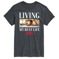 thumbnail image 1 of Scarface - Living My Best Life - Men's Short Sleeve Graphic T-Shirt, 1 of 4