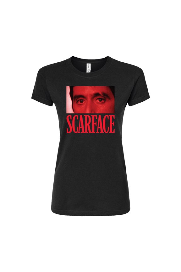 - Logo Tony Eyes  - Juniors Fitted Short Sleeve Graphic T-Shirt