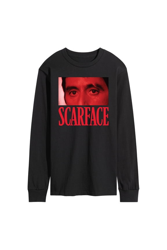 - Logo Tony Eyes  - Men's Long Sleeve Graphic T-Shirt