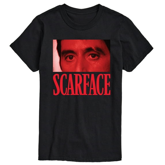 Scarface - Logo Tony Eyes - Men's Short Sleeve Graphic T-Shirt