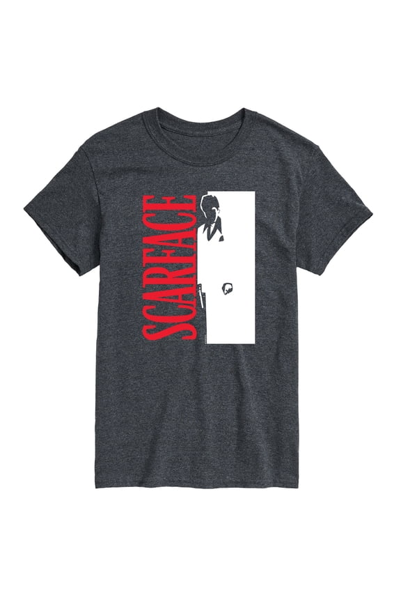 - Logo Tony Silhouette - Men's Short Sleeve Graphic T-Shirt