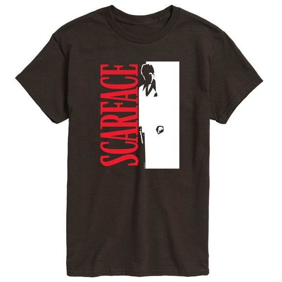 Scarface - Logo Tony Silhouette - Men's Short Sleeve Graphic T-Shirt