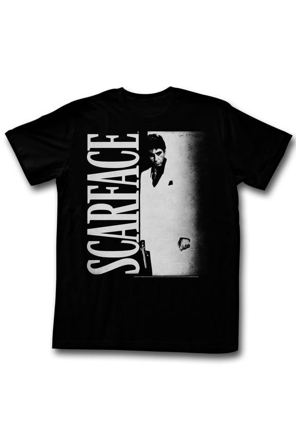 Scarface Lotsowhite Black T-Shirt