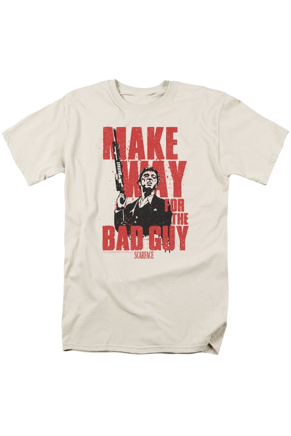 Scarface Make Way S/S Adult 18/1 T-Shirt Cream