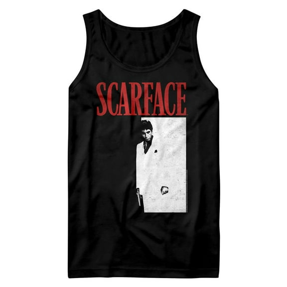 Scarface Meng Black Adult Tank Top