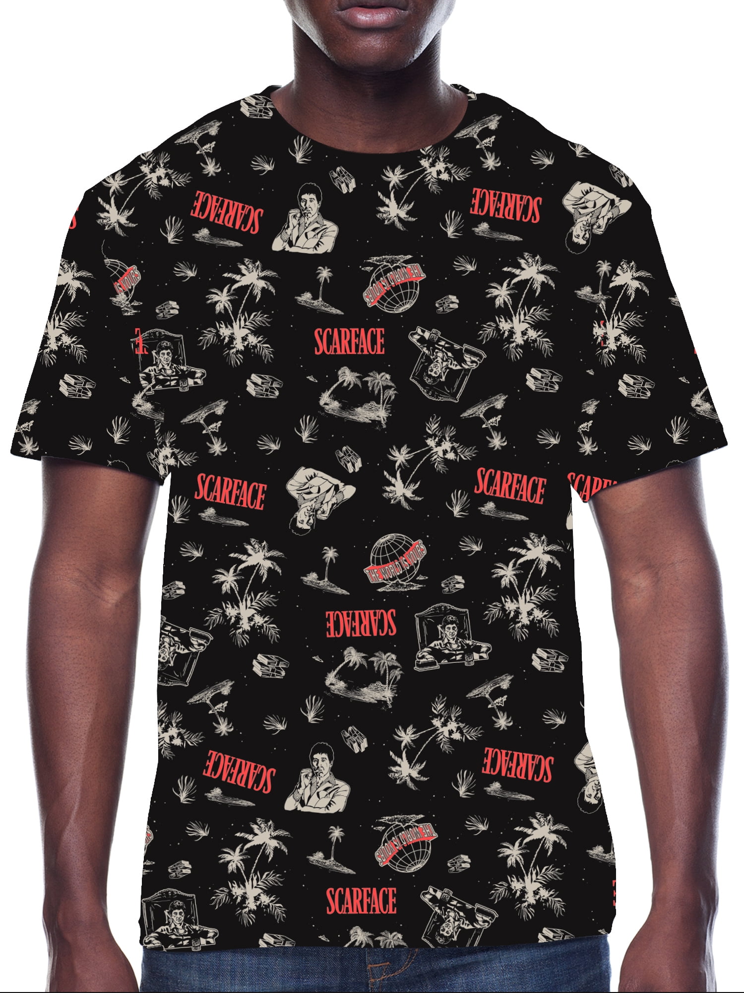 Scarface, Mens Graphic Tee, Desert, Sizes S3XL