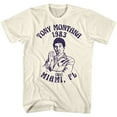 thumbnail image 1 of Scarface Miami '83 Natural Adult T-Shirt, 1 of 2