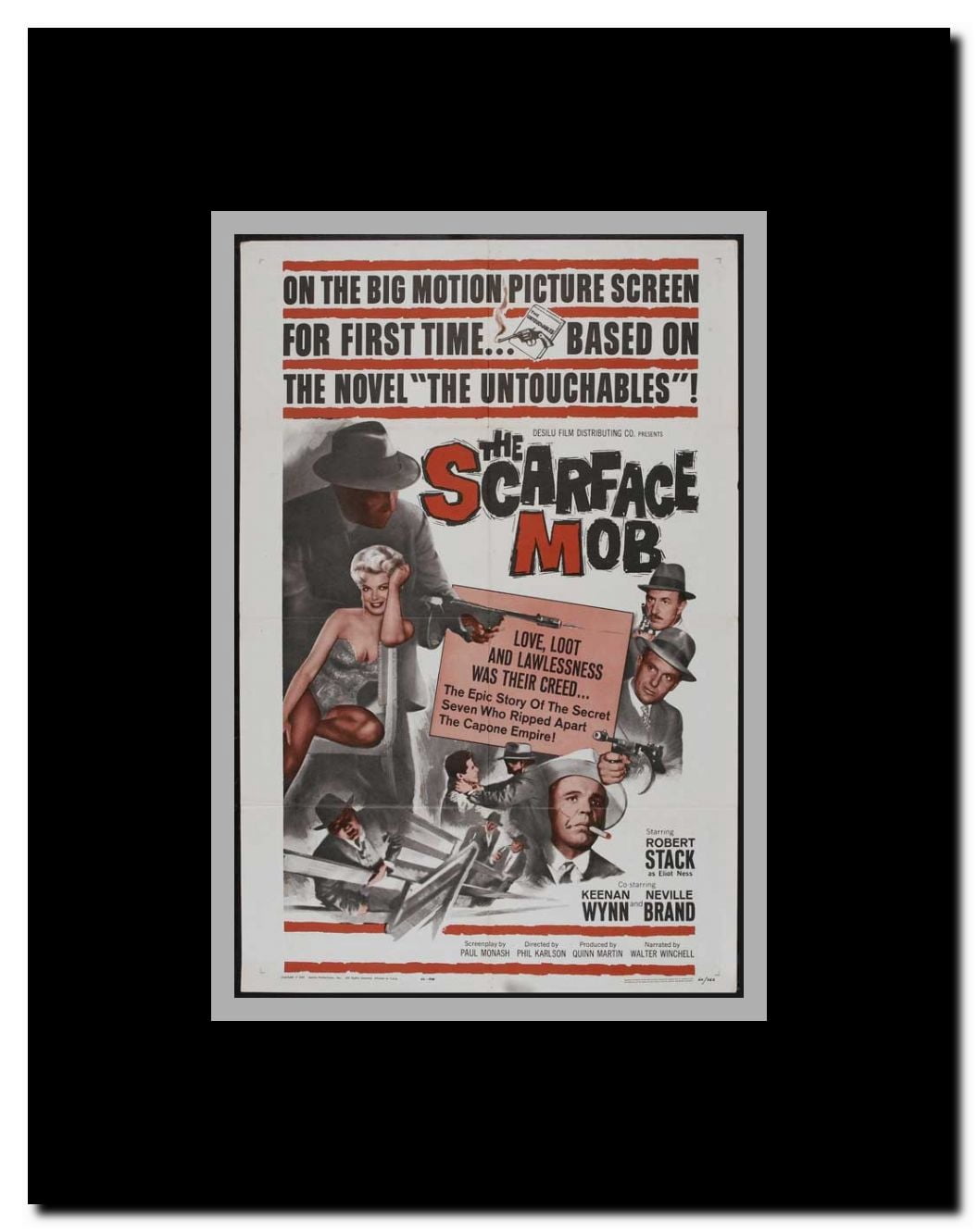 Scarface Mob Framed Movie Poster