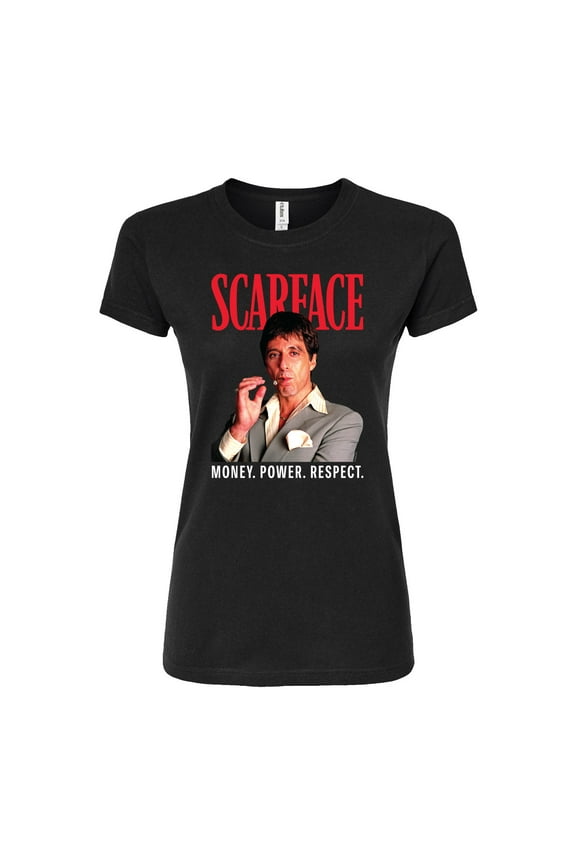 - Money Power Respect - Juniors Fitted Short Sleeve Graphic T-Shirt