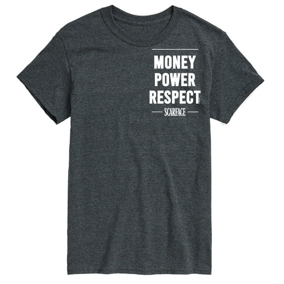 Scarface - Money Power Respect - Men's Short Sleeve Graphic T-Shirt