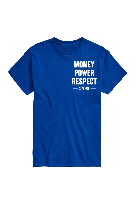 - Money Power Respect - Men's Short Sleeve Graphic T-Shirt