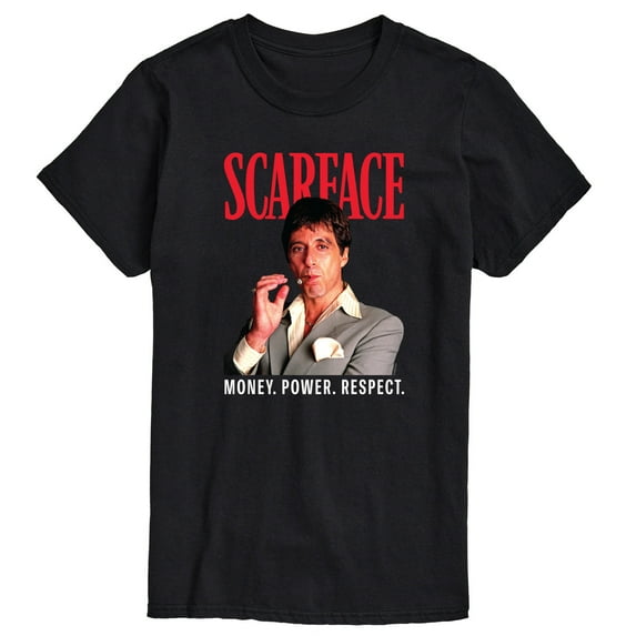 Scarface - Money Power Respect - Men's Short Sleeve Graphic T-Shirt