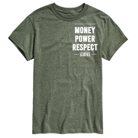 Scarface - Money Power Respect - Men's Short Sleeve Graphic T-Shirt