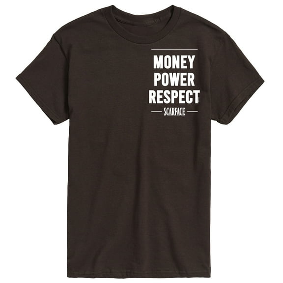 Scarface - Money Power Respect - Men's Short Sleeve Graphic T-Shirt
