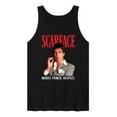 thumbnail image 1 of Scarface - Money Power Respect - Men's Sleeveless Graphic Tank, 1 of 4