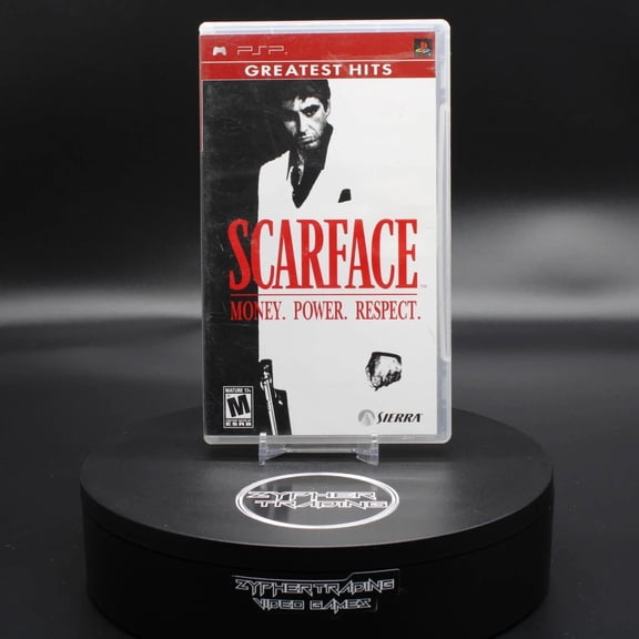 Restored Scarface: Money. Power. Respect. Sony PlayStation Portable Greatest Hits