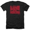 thumbnail image 1 of Scarface - Montana Face - Heather Short Sleeve Shirt - Medium, 1 of 2