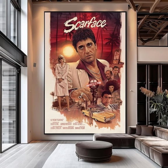 Scarface Movie Poster size 24''x36'' GooGate