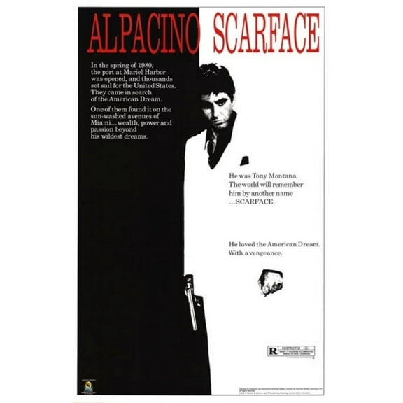 Scarface - Movie Score Laminated Poster (23 x 36)