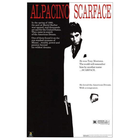 Scarface - Movie Score Poster (23 x 36)