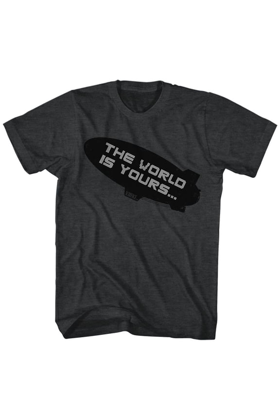 Scarface Movies Blimp Adult Short Sleeve T Shirt