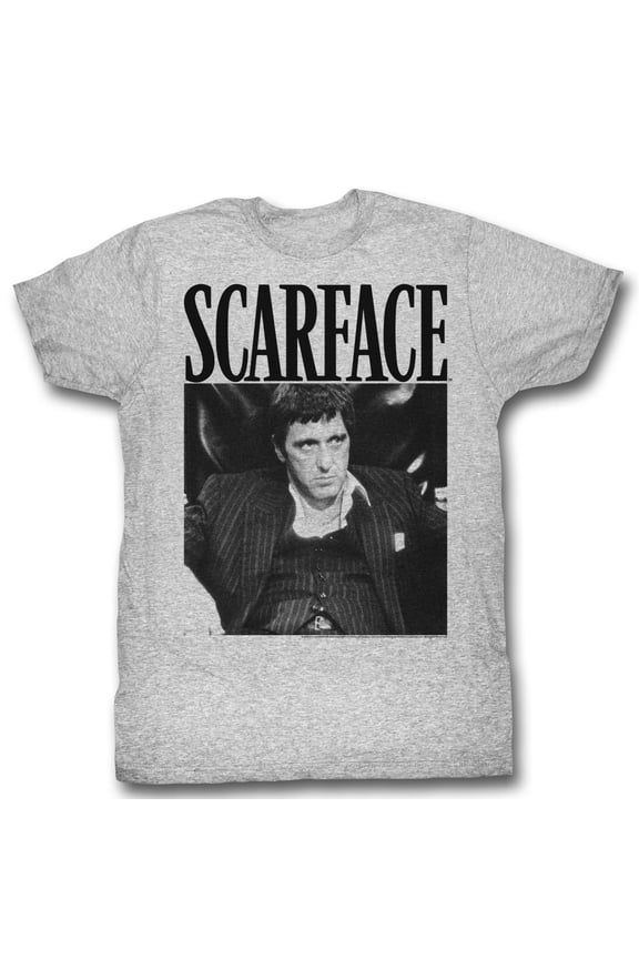 Scarface Movies Gangsta Adult Short Sleeve T Shirt
