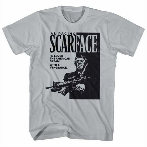 Scarface Movies Scarface Adult Short Sleeve T Shirt