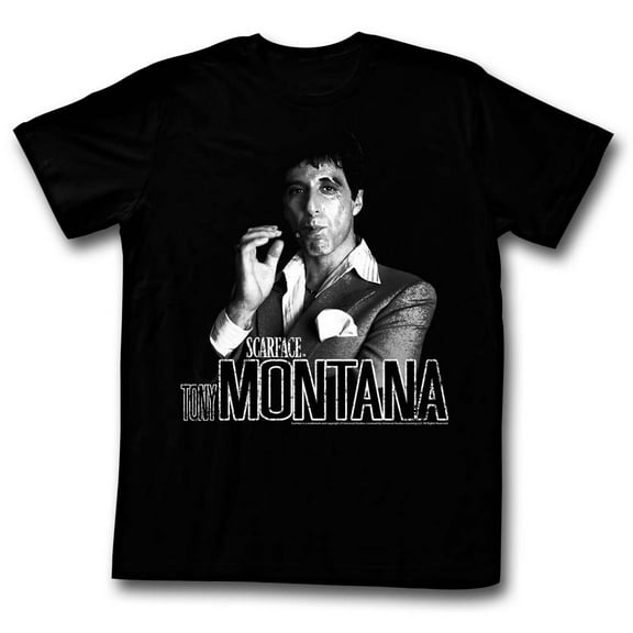Scarface Movies Tony Adult Short Sleeve T Shirt