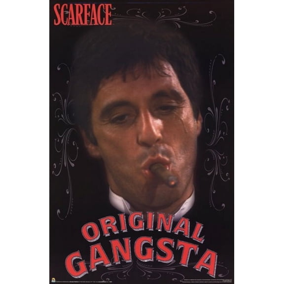 Scarface - Original Gangsta Poster (22 x 34)